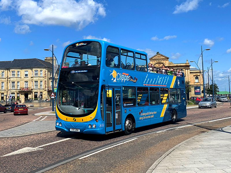 Clipper Cabriolet Open Top Buses return for 2022 First Bus